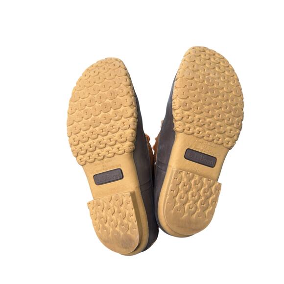 L.L. Bean Unisex Gorpcore Rain Snow Lace Up Waterproof Rubber Bean Boots Size 7 - Picture 10 of 11